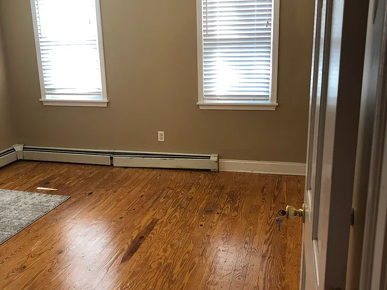 Second floor rear bedroom with a large closet