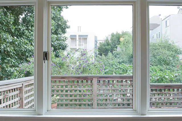 View to Garden from Bedroom