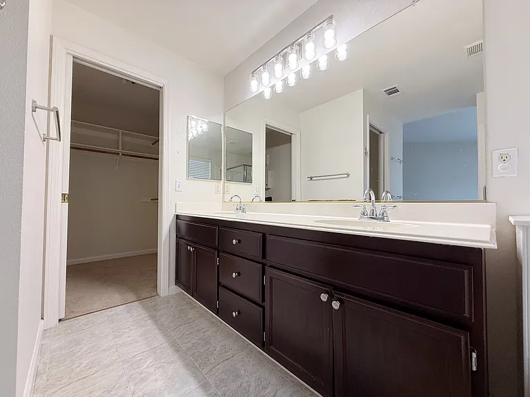 Master Bath with Walk in Closet