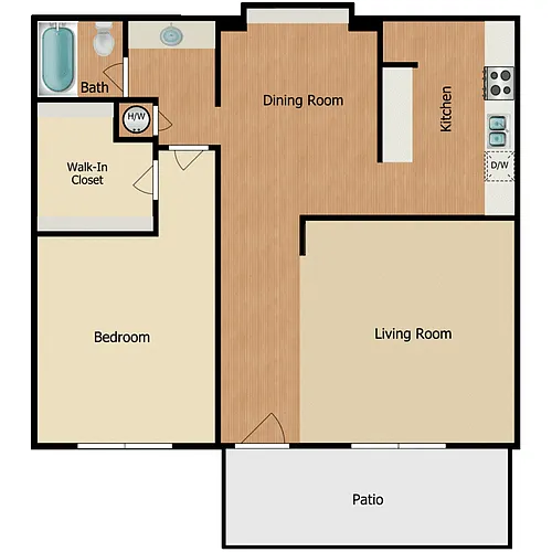 Floor plan Plan 1