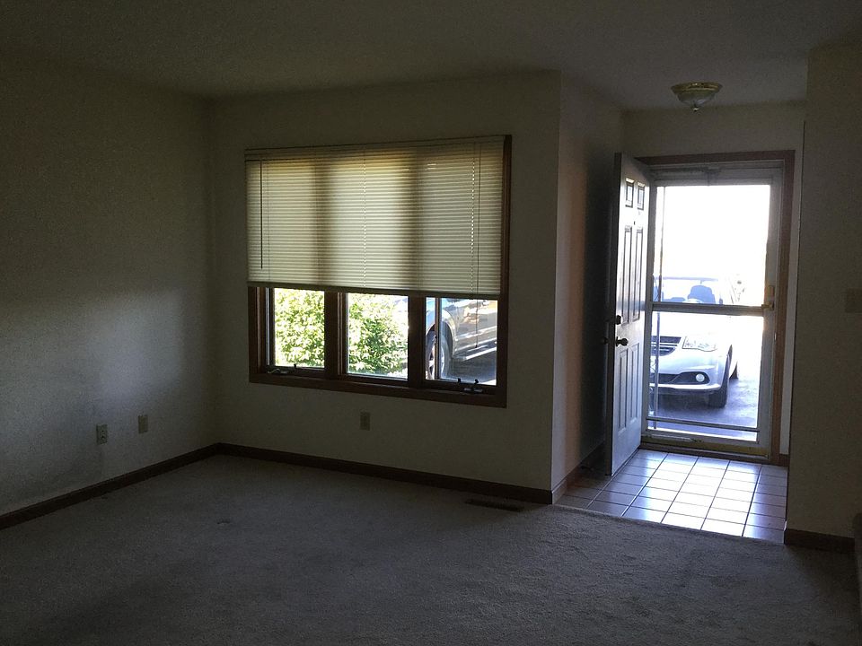 Entryway and living room