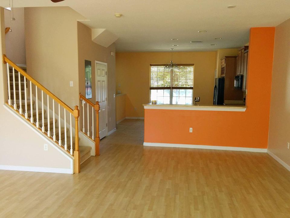 Living room and kitchen