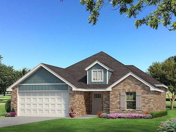 Homes by Taber Drake Brick Elevation - Aqua