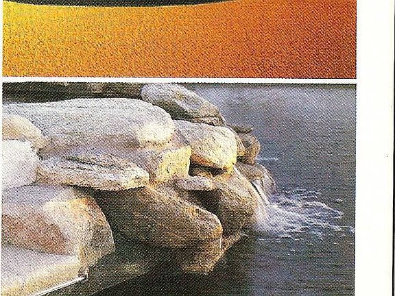 Tucson magazine night view of fiberoptics and Catalina mountains