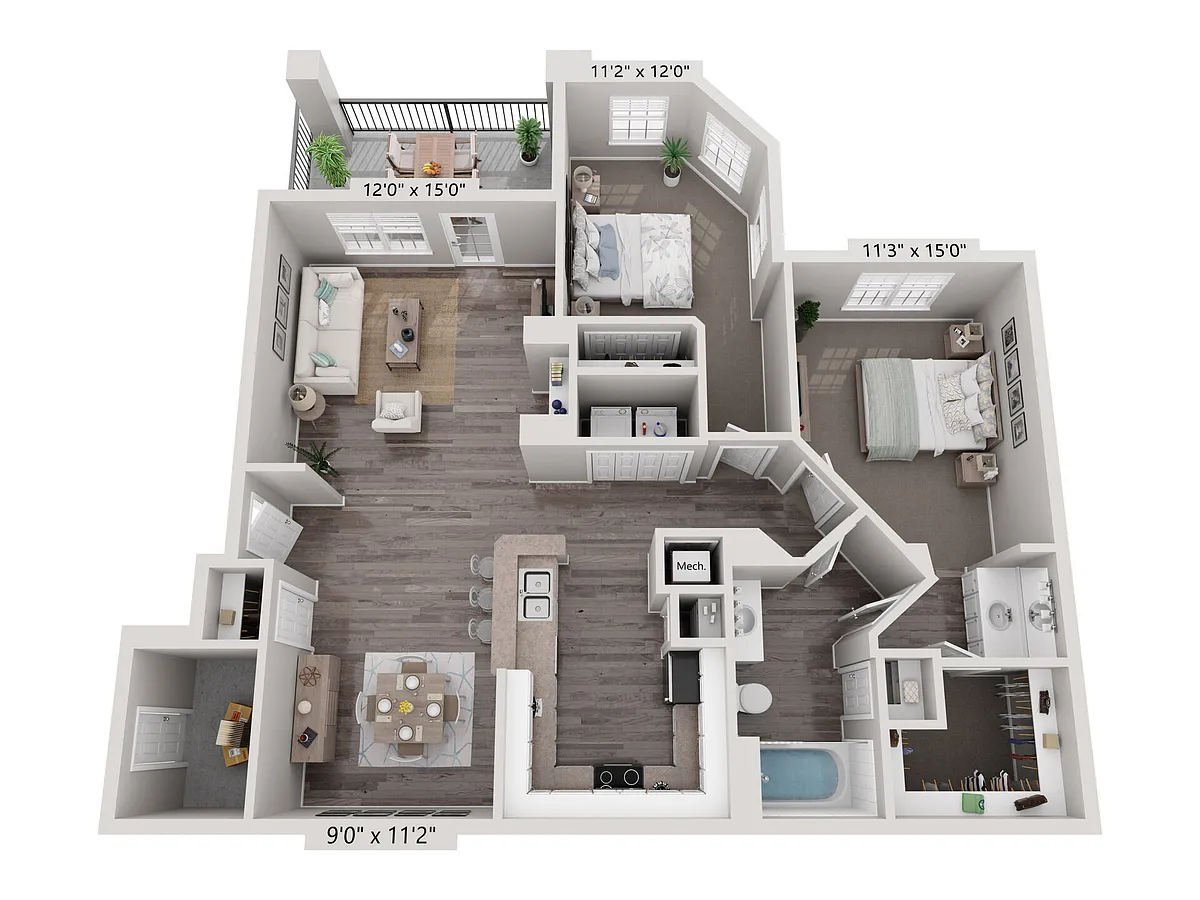 Floor plan Dorchester
