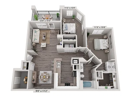 Floor plan Dorchester