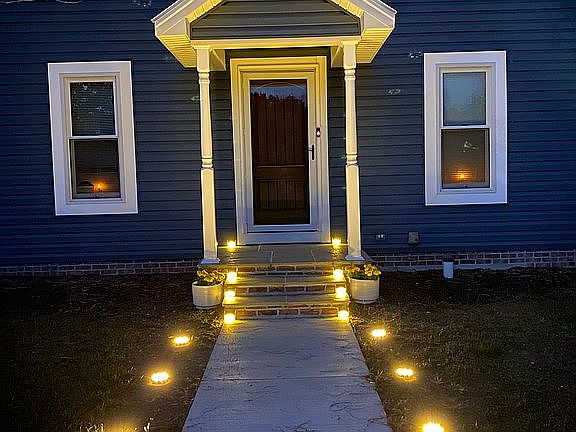 Evening - Front Door