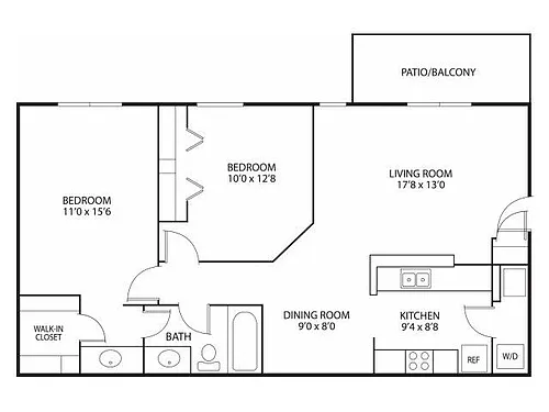 Floor plan Crest