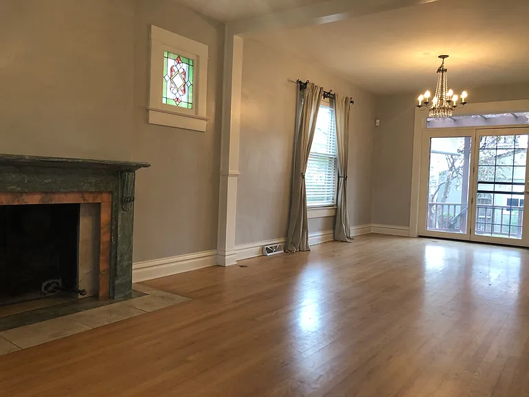 Hardwood floors throughout
