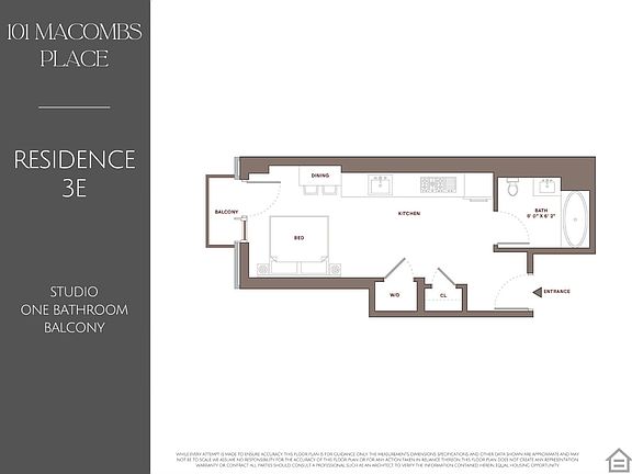2nd image of 101 Macombs Pl APT 2E