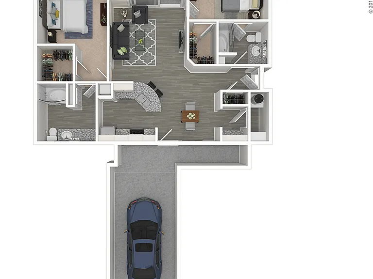 Walnut Hill Las Colinas- B4 Floorplan Walnut Hill Las Colinas- B4 Floorplan