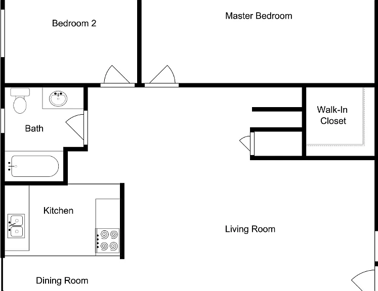 Plan C Floorplan Diagram