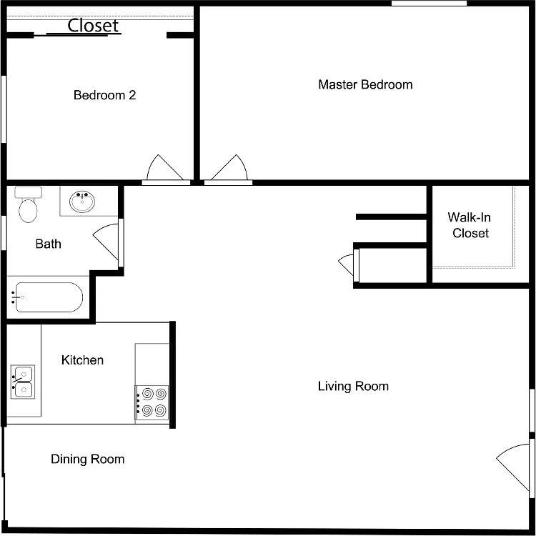 Floor plan Plan C
