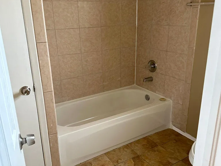 Master bedroom bath and towel closet