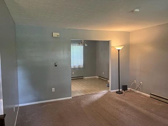 Living room into kitchen