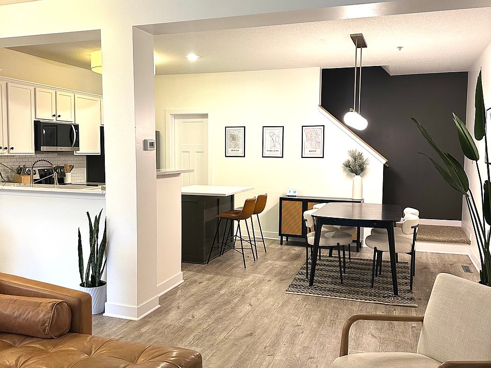 First floor open concept (living room, dining room, kitchen and 1/2 bath)