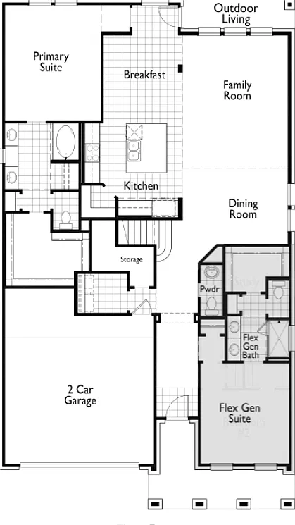 4 bed, 3.5 bath, 3075 sqft, $2,995 — Photo 3