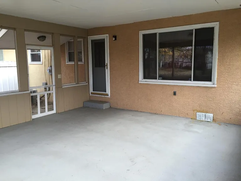 Screened porch