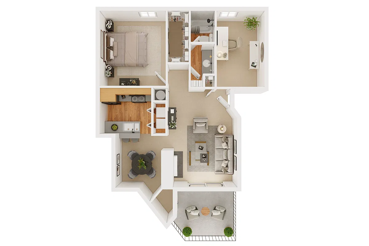 Floor plan Deluxe