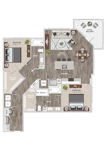 Floor plan B12