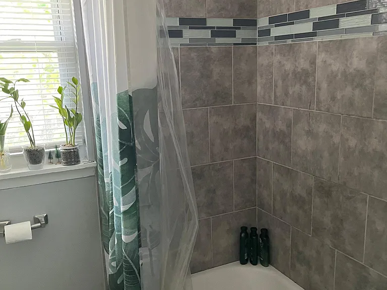 New tile shower!