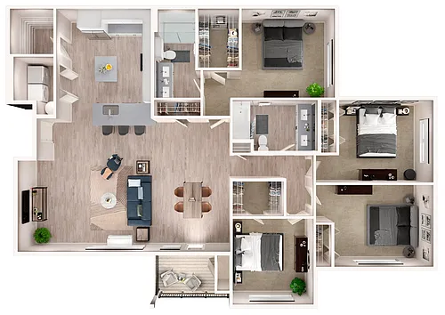 Floor plan D1