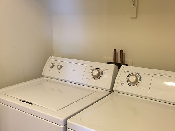 Washer and dryer included
