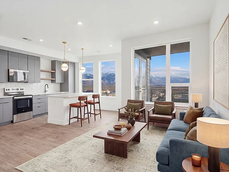Spacious Studio, 1, and 2-Bedroom Floor Plans at The Westerly Apartments in Salt Lake City