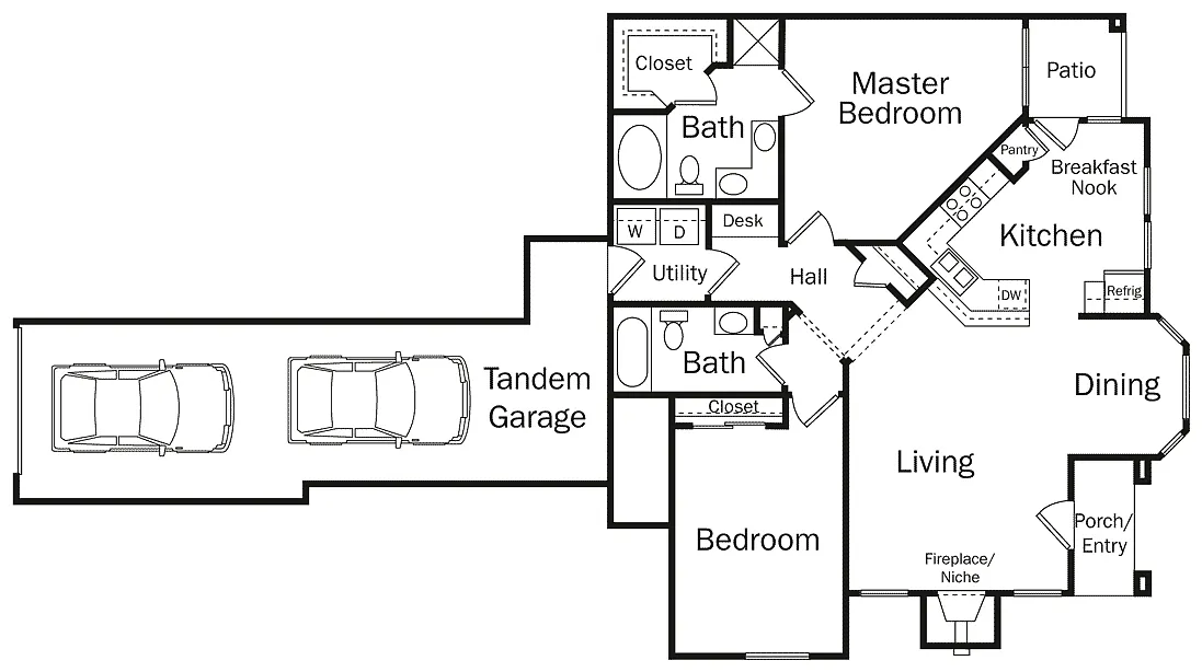 Floor plan 2ED2T-PROVENCE