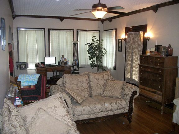 Front door on the right