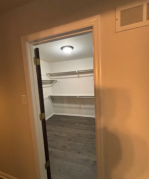 Spacious Owners Suite walk in closet