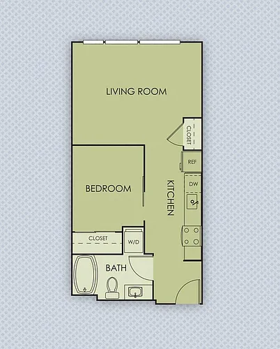 Floor plan Urban 1x1 B1