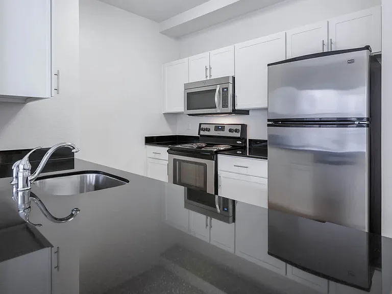 Kitchen with Stainless Steel Appliances