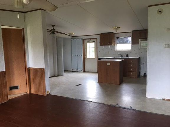 living room and kitchen
