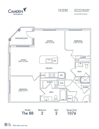Floor plan B8