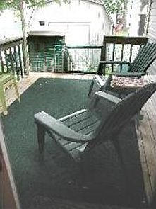Rear deck