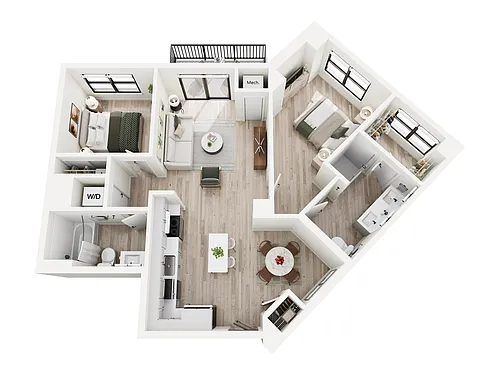 Floor plan B3
