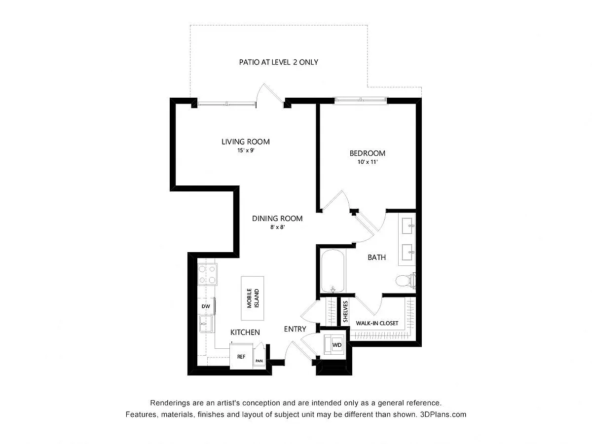 Floor plan HARBOR A8