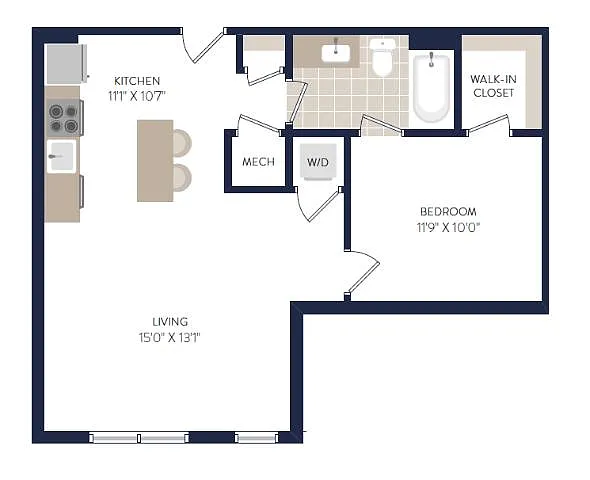 Floor plan A33A-834