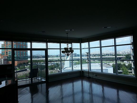 view from kitchen/living roo