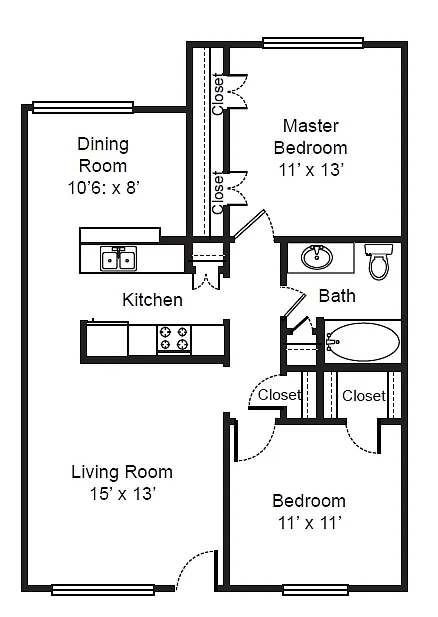 Floor plan Plan B1