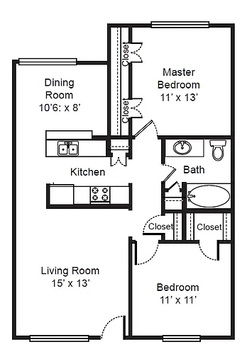 Floor plan Plan B1