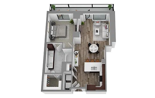 Floor plan G