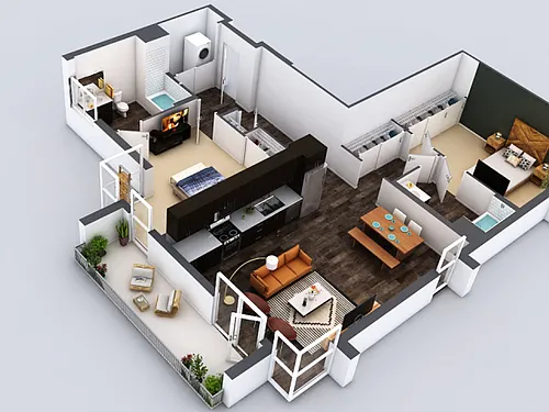 Floor plan B9