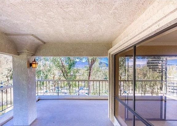 Wrap around covered deck.