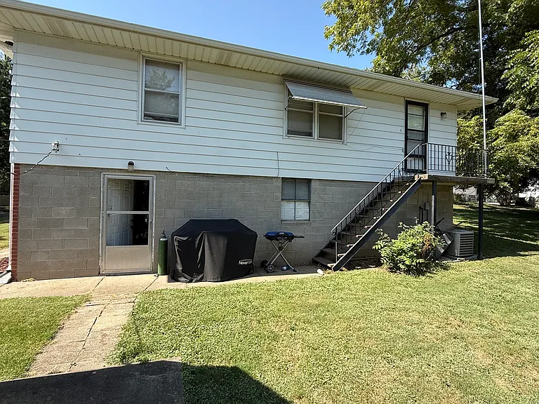 Back of property