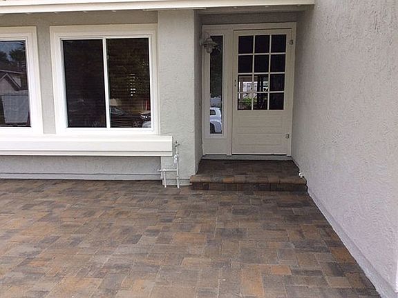 Front door walkway