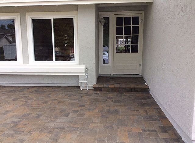 Front door walkway