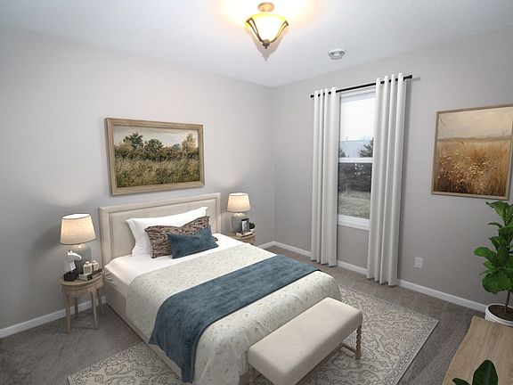 Bedroom 2 virtually staged