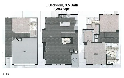 Floor plan TH3